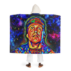 Christmas Vacation Hooded Sherpa Fleece Blanket Christmas Sweater Art Griswold Lights AOP Unisex